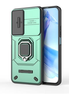 X-level Honor 90 Lite 5G Case Cover with Slide Camera Cover & Ring Holder, Kickstand Shell Back Cover Scratch-Resistant Shock-Absorbing Protector Accessories Kickstand Stand Magnetic Car Ring Holder  - Image 1