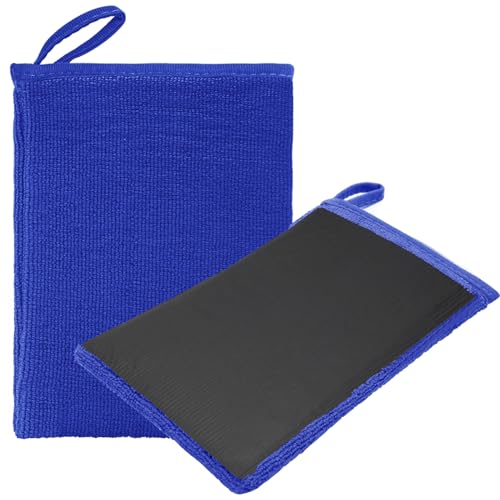 Windspeed 2Pack Clay Mitt, Microfiber Clay Bar for Car Detailing, Medium Grade Clay Bar Glove Clay Towel Auto Detailing for Cleaning Auto Clay Mitt (Blue) - Image 1