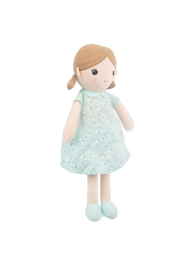 Linzy Toys, Soft Plush Mint Blue Emily Rag Doll, 15" - Image 3