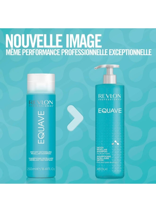 ريفلون شامبو ريفلون إيكويف ديتوكس ميسيلار 100 مل - Image 3