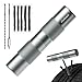 AUTOWN Compact Tire Repair Kit with Plugs Fix Punctures Plug Flats with Ease Capsule Style Flat Tire Puncture Repair Kit for Motorcycle Car ATV UTV Mountain Bike Etc - Image 2