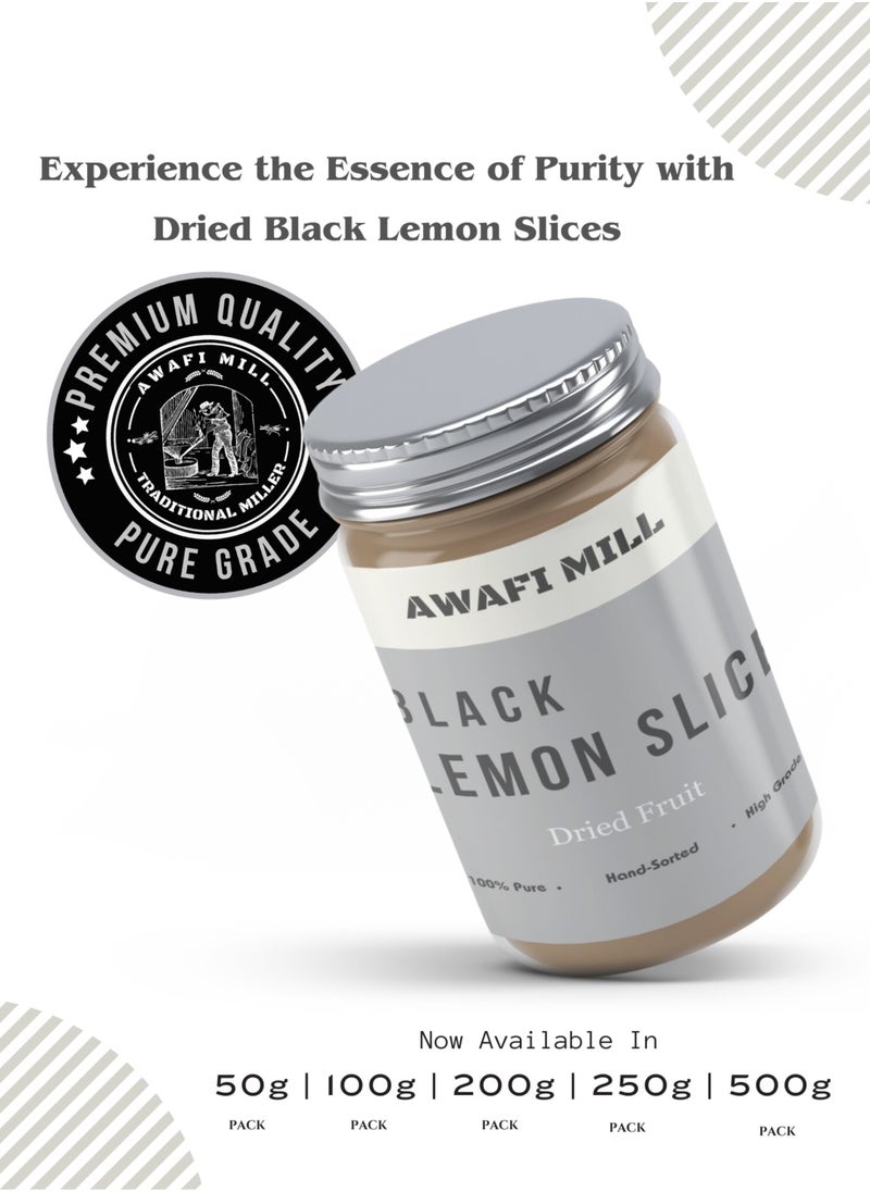 Awafi Mill AWAFI MILL Dried Black Lemon Slices | Premium Quality Natural Citrus Flavor  - Image 4