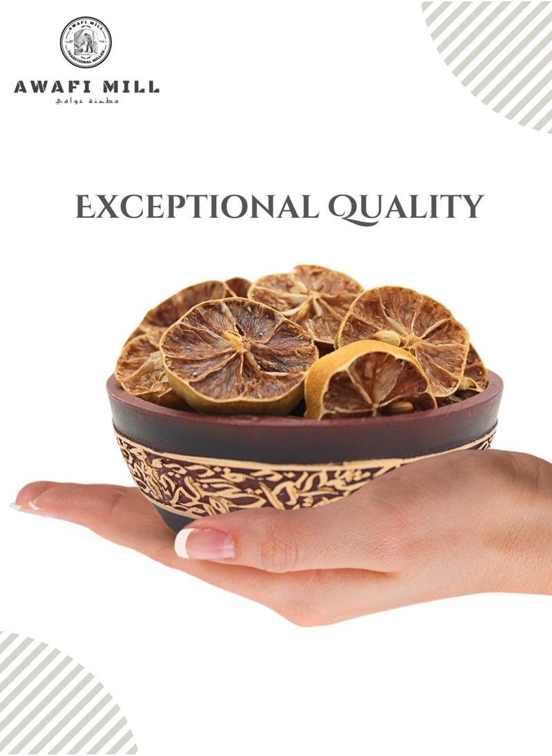 Awafi Mill AWAFI MILL Dried Black Lemon Slices | Premium Quality Natural Citrus Flavor  - Image 5