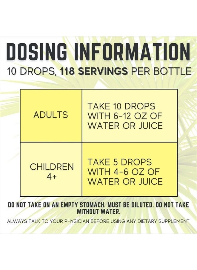 Good State Liquid Ionic Minerals - Potassium Ultra Concentrate - (10 Drops Equals 50 mg) (100 Servings per Bottle) Dietary Supplement 1.6 Fl.oz/50ml  - Image 4