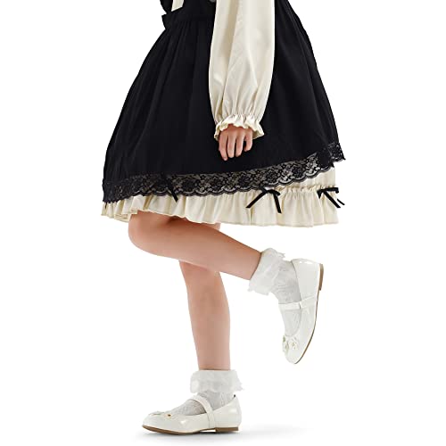 K KomForme Girl's Ballet Flats Non-Slip Soft Mary Jane Walking Party Dress Shoes for Toddler/Little Kid/Big Kid - Image 2