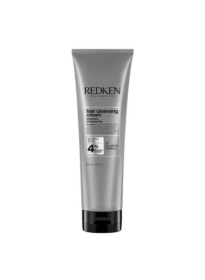 Redken Detox Hair Cleansing Cream Clarifying Shampoo | For All Hair Types | Removes Buildup & Strengthens Cuticle | 8.5 Fl Oz - Image 1