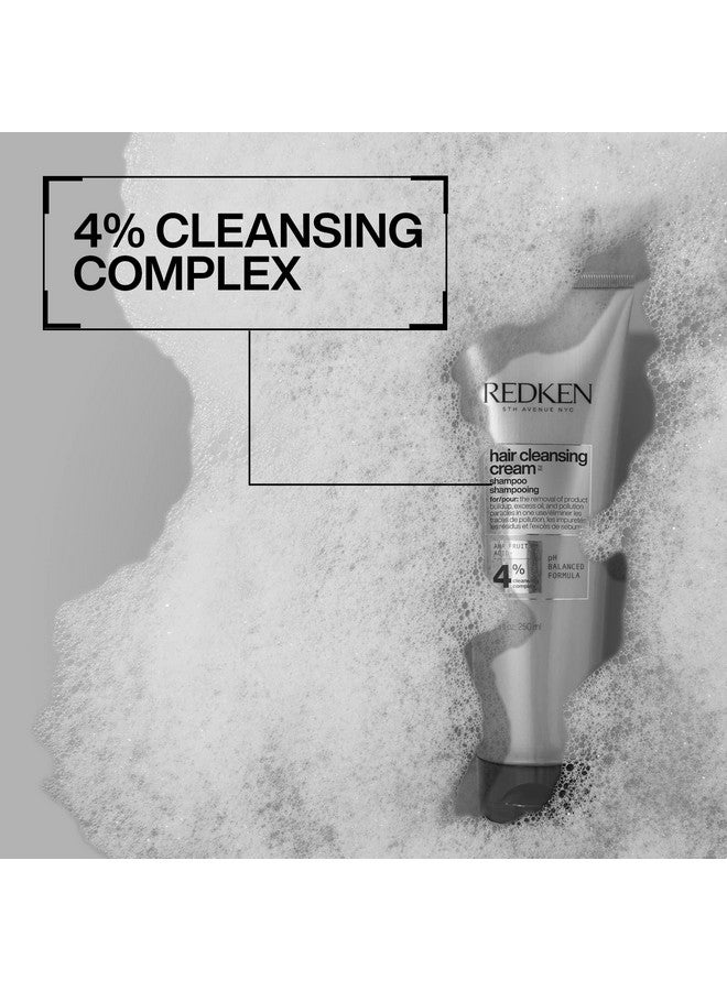Redken Detox Hair Cleansing Cream Clarifying Shampoo | For All Hair Types | Removes Buildup & Strengthens Cuticle | 8.5 Fl Oz - Image 5