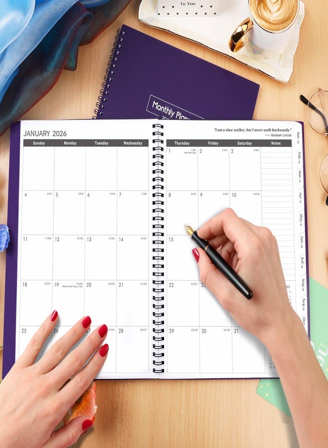 Coboll 2026-2027 Monthly Planner - Monthly Planner from January 2026 - December 2027, 2-Year Planners 2026-2027 with Tabs, Inner Pocket - Image 2