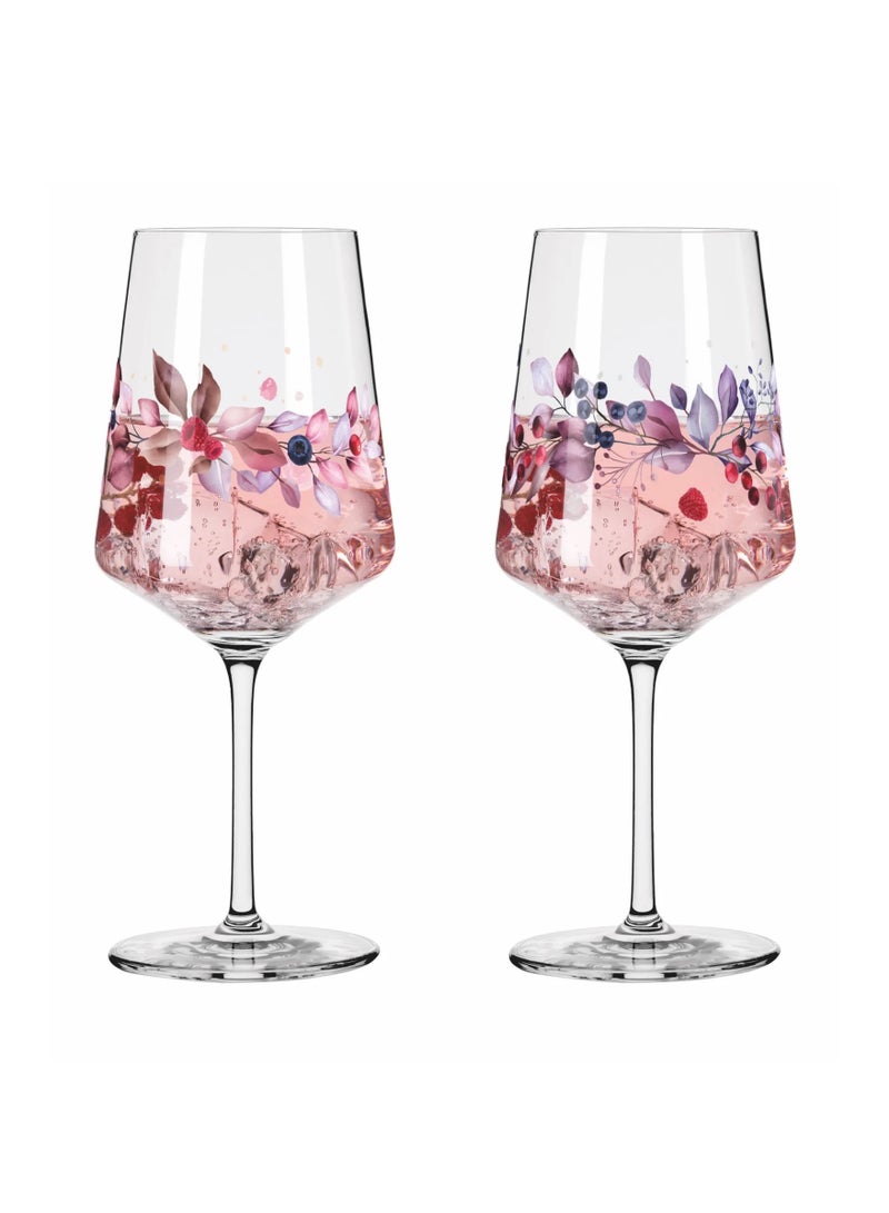 RITZENHOFF Designer Crystal Glass (544 ml), Set of 2, Cocktail, Wine & Juice Glass for Dining & Celebrations, Dishwasher Safe, Exclusive Gift Box, Made in Germany - Image 2