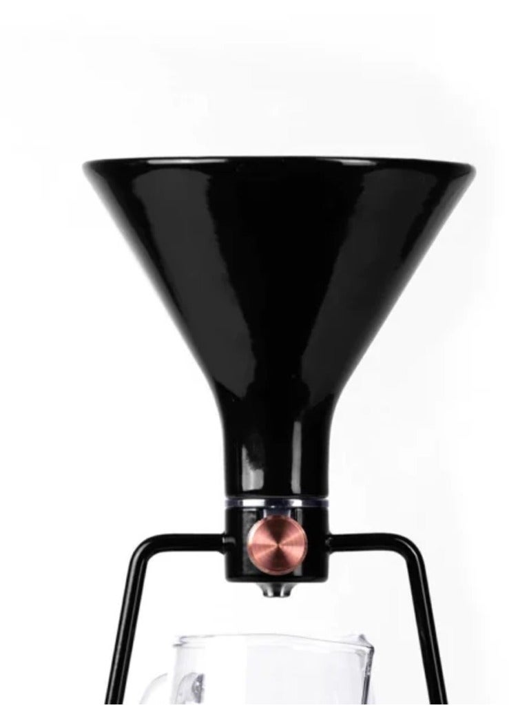 Goat Story Gina Smart Coffee Maker with Integrated Scale, Brew your coffee in 3 different ways - pour-over, immersion, and cold drip, Bluetooth App Connectivity - Black - Image 2