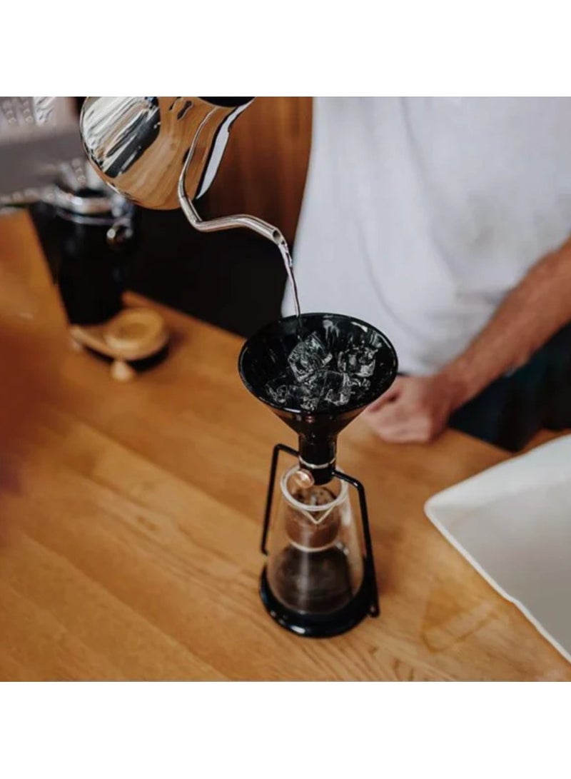 Goat Story Gina Smart Coffee Maker with Integrated Scale, Brew your coffee in 3 different ways - pour-over, immersion, and cold drip, Bluetooth App Connectivity - Black - Image 4