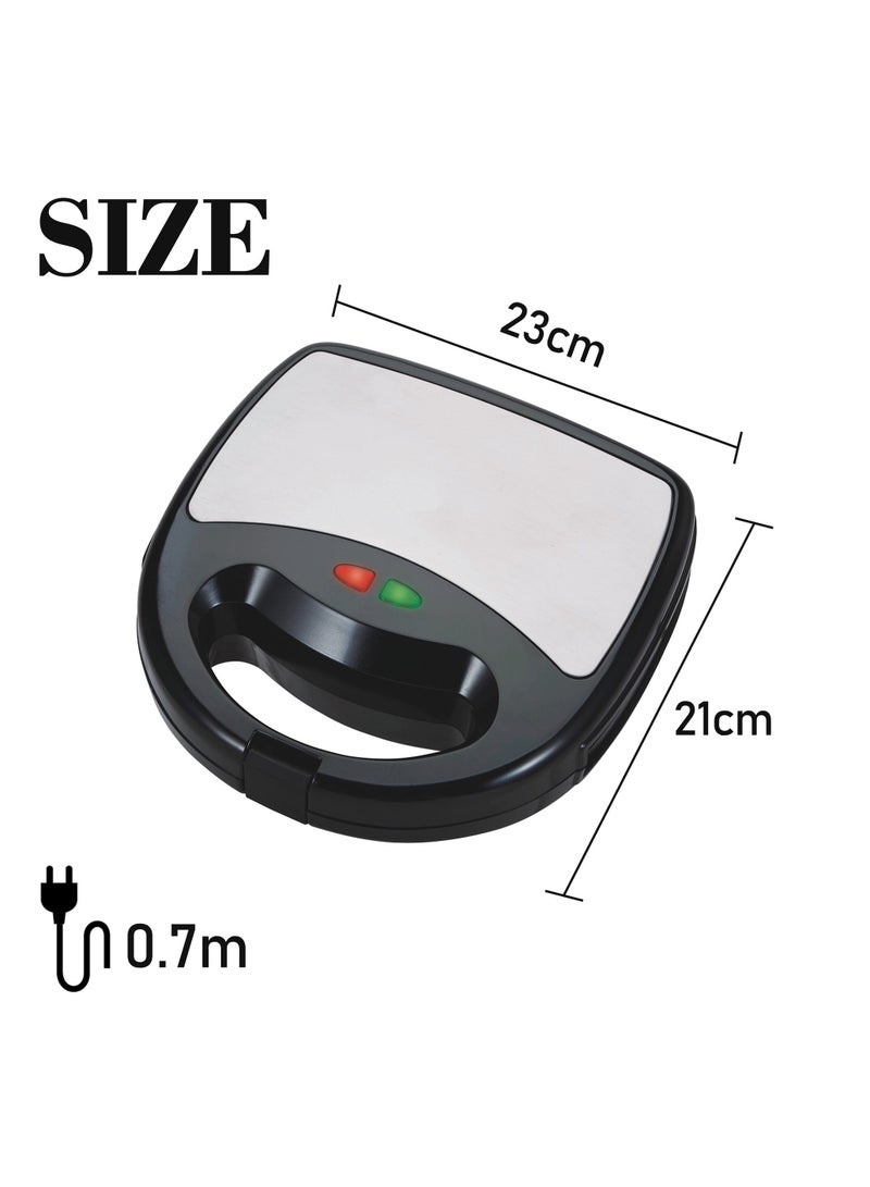 general Striped Sandwich Breakfast Maker, Multifunctional Grilled Steak Maker, Panini MakerPanini Maker, easy to make sandwiches, grilled meats and paninis for family breakfasts! - Image 4