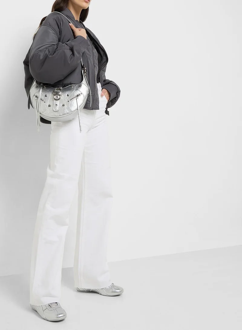 JW PEI Tessa crushed shoulder bag