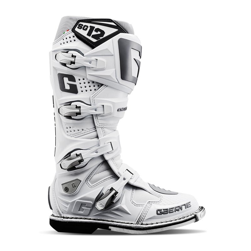 Gaerne SG12 Motocross Boot White 10 - Image 2