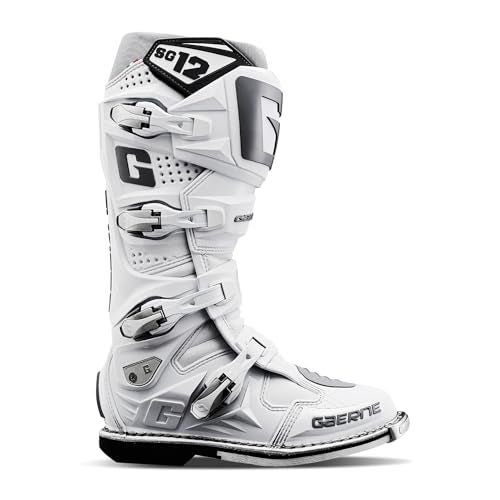 Gaerne SG12 Motocross Boot White 10 - Image 1