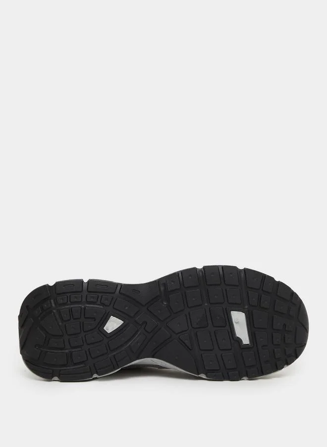 Styli Styli Textured Lace Up Chunky Sole Sneakers
