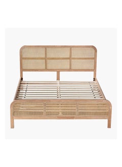 Home Box Nordica Cambridge Cane King Bed 234 x 123 x 194 cm  - Image 1