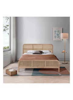 Home Box Nordica Cambridge Cane King Bed 234 x 123 x 194 cm  - Image 5