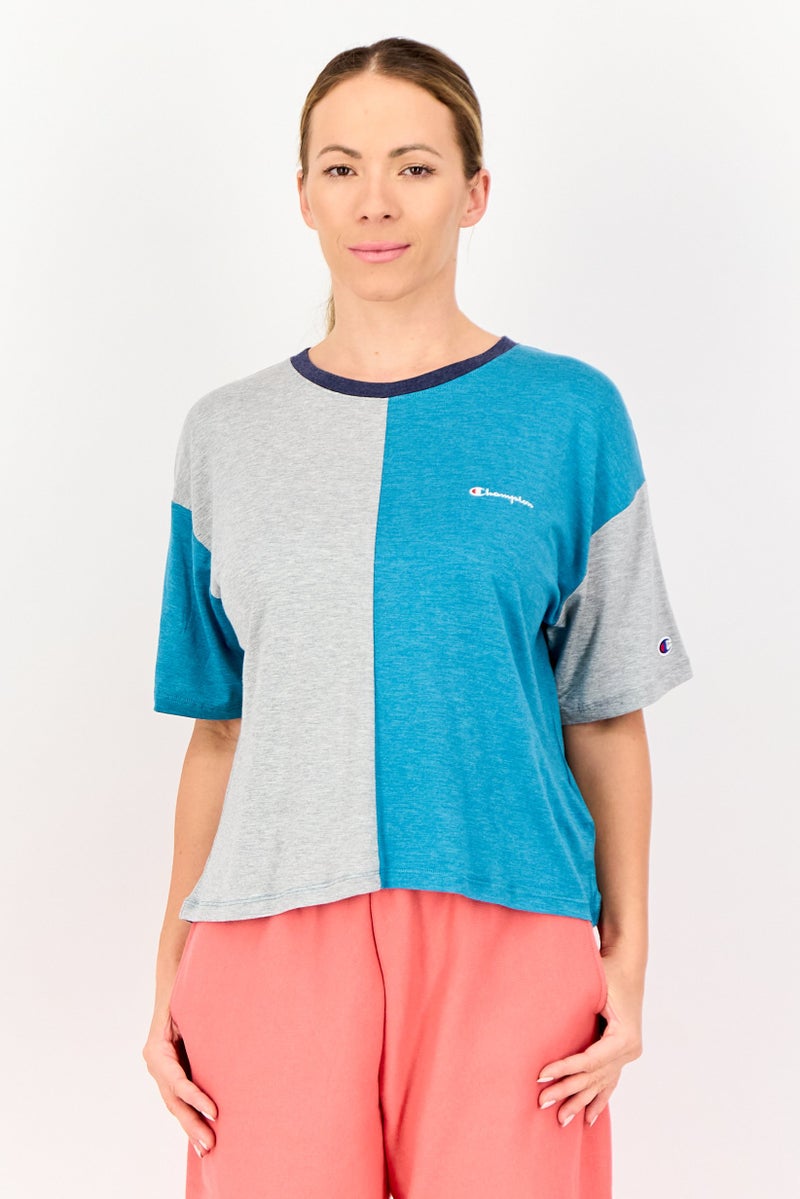 Champion Women Sportswear Fit Short Sleeve Outdoor T-Shirt, Multicolor - Image 1