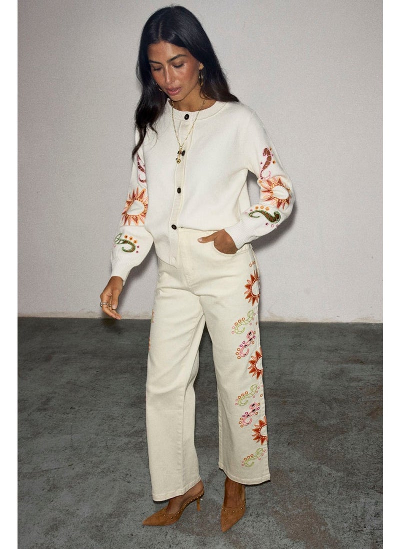 Never fully Dressed Printed High Waist Pants  - Image 1