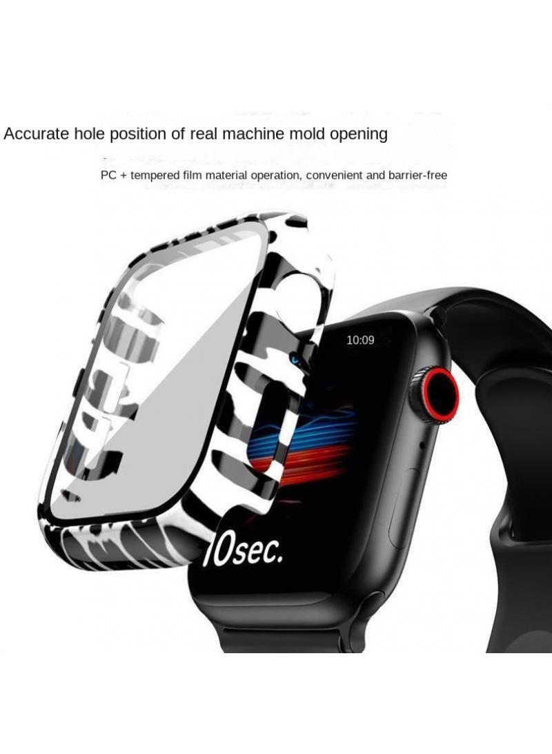 Y&D Suitable For AppleWatch 44mm universal Watch Tempered Film Integrated Protective Case - Image 3
