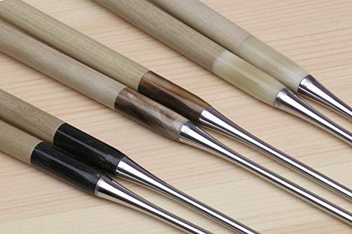Yoshihiro Moribashi Chopsticks Japanese Sushi Chef Traditional Garnishing Plating Tweezers Magnolia Handle 7 In(180mm) - Image 3