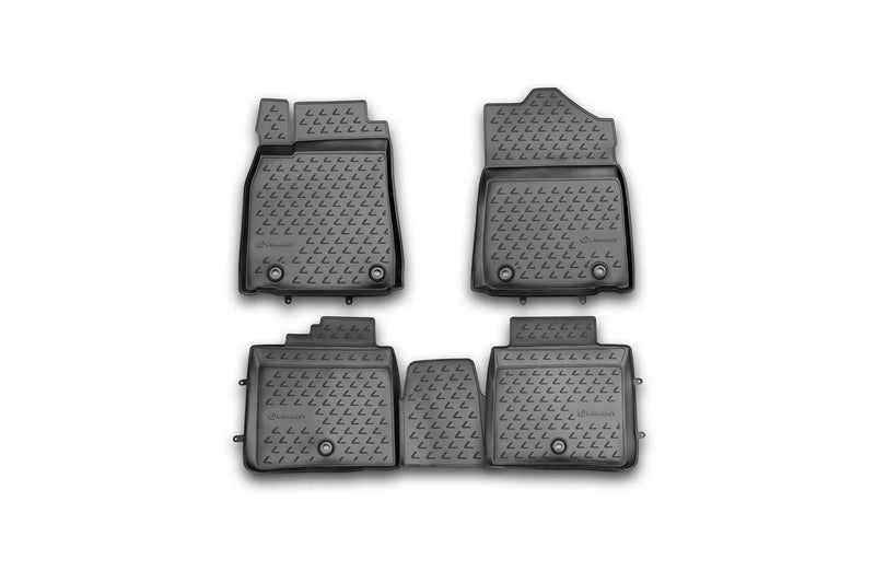 Element EXP.NLC.29.26.210kh Rubber Floor Mats for Lexus ES 250/350 300h 2012 – Set of 4, Black - Image 1
