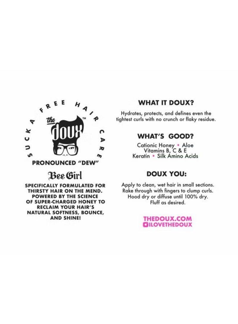 The Doux Beegirl Honey Curl Custard 16Oz - Image 4
