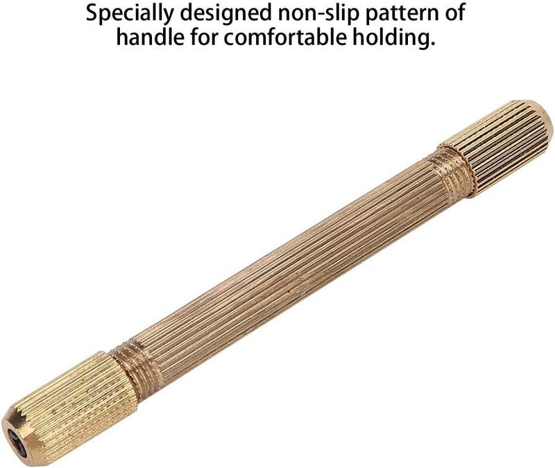 klarako Hand Manual DIY Tool Pin Vise Chuck Mini Pin Vise Jewelry Pin Vise for Clamping Small Needles, - Image 4