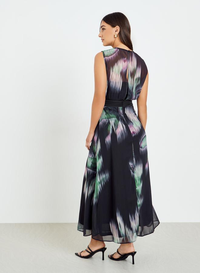 Styli Women Sleeveless Maxi Dress - Image 5