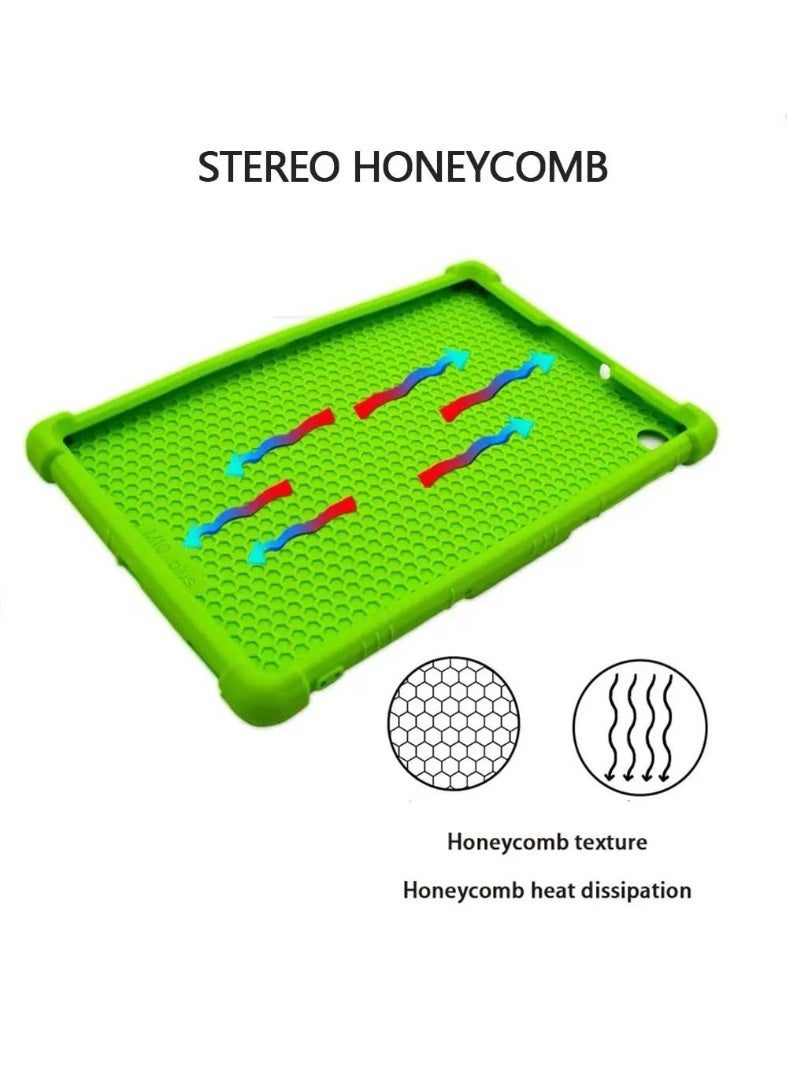 general Kids Case Compatible with Honor Pad X7 8.7 inch 2025 Tablet 【Kids Friendly】 4 Corners Thicken Soft Silicone Case Shockproof Cover with Multi-Angle Stand - Image 3