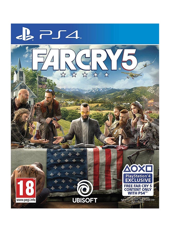 أوبيسوفت لعبة الفيديو "Far Cry 5" (إصدار عالمي) - الأكشن والتصويب - playstation_4_ps4 - Image 1