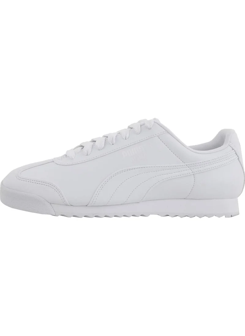بوما Roma Basic 353572 21 Men's White-Grey Sports Shoes