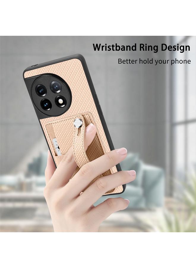 اس-توب جراب لهاتف OnePlus 11 مزود بسوار معصم ومسند ومحفظة بطاقات وغطاء خلفي وحافظة هاتف مع سكين أداة - Image 4