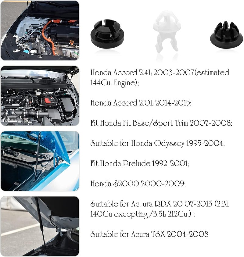 NTNEV 30 PCS Hood Prop Rod Holder Clips - Image 5
