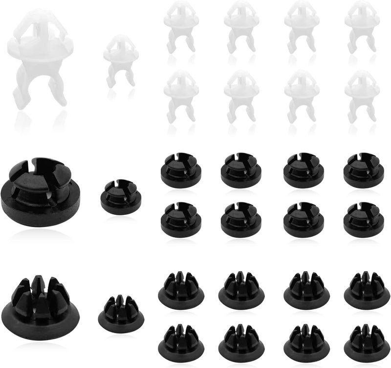 NTNEV 30 PCS Hood Prop Rod Holder Clips - Image 1