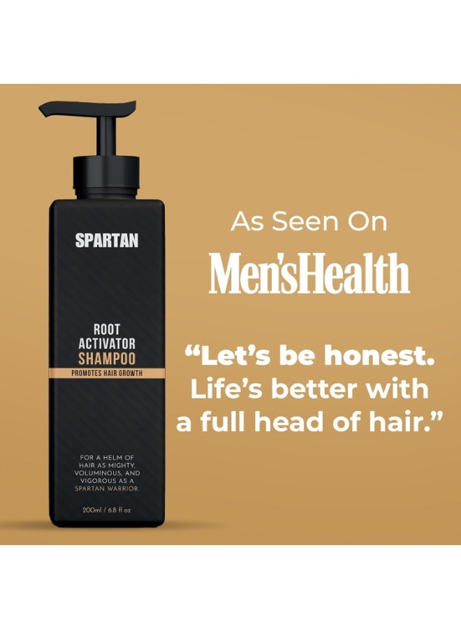 سبارتان شامبو تنشيط الجذر للرجال - شامبو نمو الشعر لتساقط الشعر ورقق الشعر - Image 4