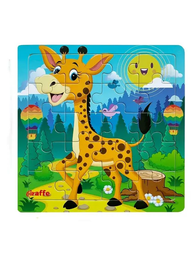 Animal Puzzle For Kids Educational Brain Game With Realistic Habitat Design 1pc - Image 4