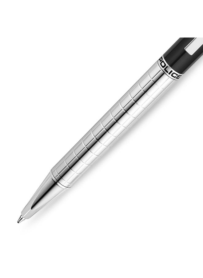 POLICE - Precision Pen Textured Barrel with Smooth Upper Body Bold P Logo Design - Image 1
