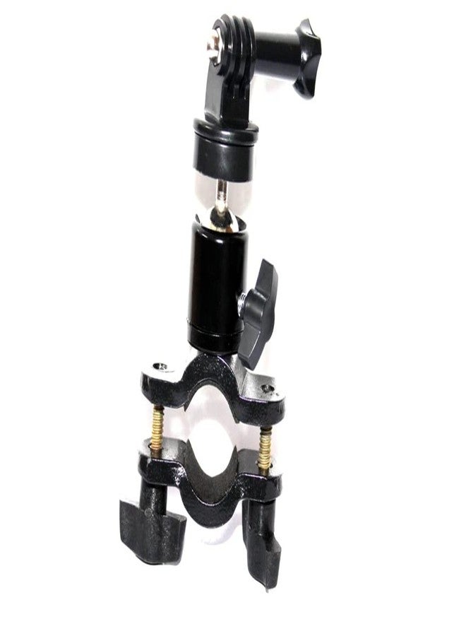 SHOPEE Universial 360 Degree Rotating Mountain Bike Mount for GoPro Hero 10/9/8/7/6/5s/5/4s/4/3+, 360 Degree Rotation Metal Ball Head Bike Handlebar Holder Bicycle Rack Adjuster for Action Camera - Image 1