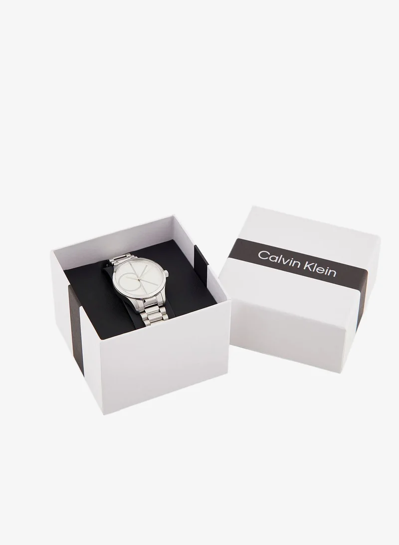 Calvin Klein  Iconic Analogue Watch with Steel Bracelet - 25200345 for Women | Best Price UAE