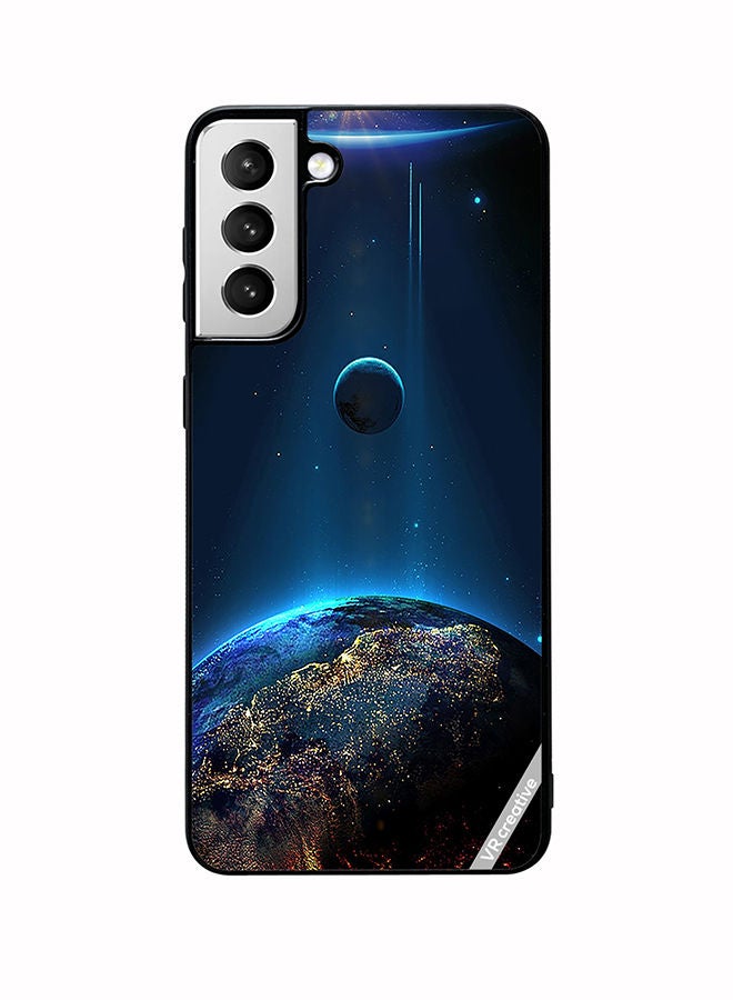 VR CREATIVE Protective Case Cover For Samsung Galaxy S22 5G Galaxy Design Multicolour - Image 1