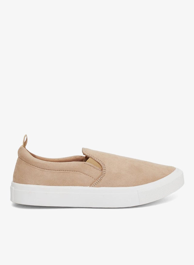 Styli Men Suede Look Slip-On Casual Shoes - Image 1