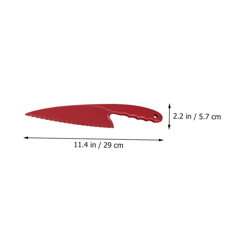 6 Pcs Plastic Fruit Cutters Ergonomic Design Educational Dessert Tools Food Grade Safe - Image 3