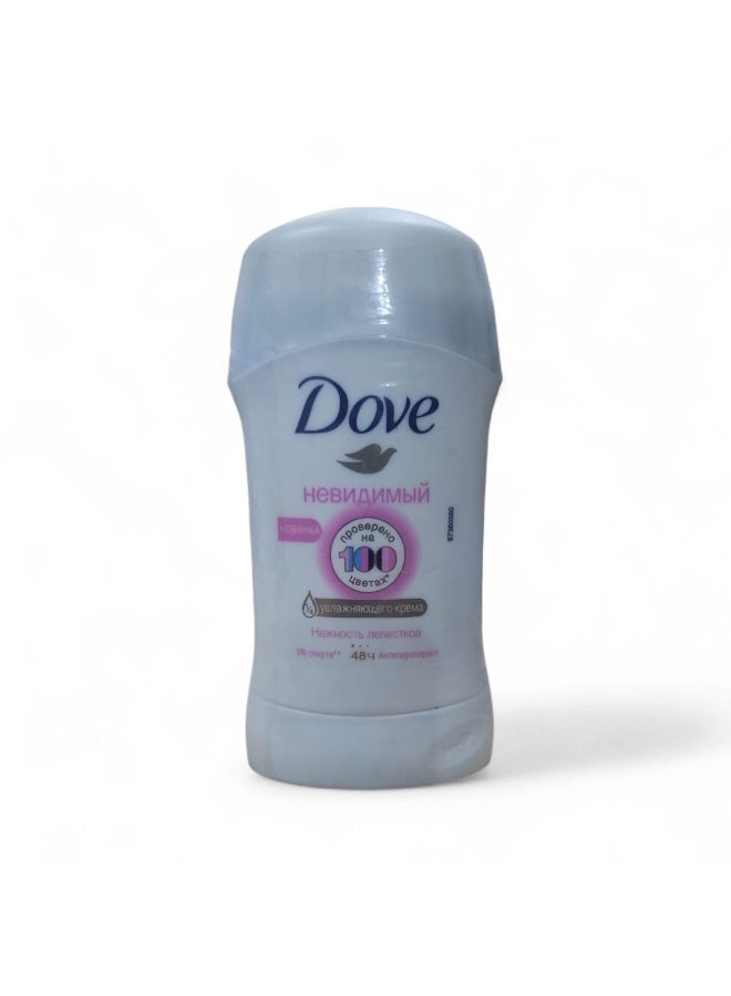 دوف مزيل عرق غير مرئي جديد 48 ساعة – 0% كحول – كريم مرطب