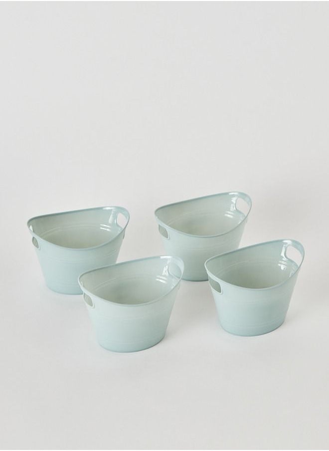 Home Box مجموعة أحواض سبكترا Oval 4 قطع 16 x 9 x 10 سم  - Image 5