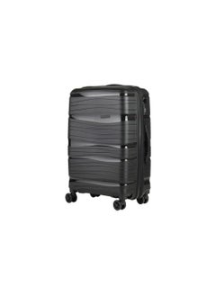 Generic 3-Piece Spinner Luggage Set - Sizes 20/24/28 Inch - Black, Durable Polypropylene  - Image 2