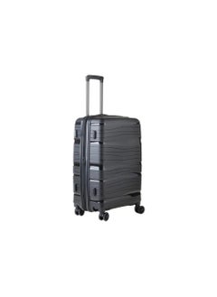 Generic 3-Piece Spinner Luggage Set - Sizes 20/24/28 Inch - Black, Durable Polypropylene  - Image 3