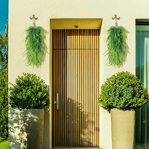 Dekorly Artificial Vines Fake Greenery Garland Willow Leaves Faux Hanging Plants Trailing Weeping Ivy Drooping Hanging Vines Faux Plants Realistic (Design-C, 65CM) - Image 5