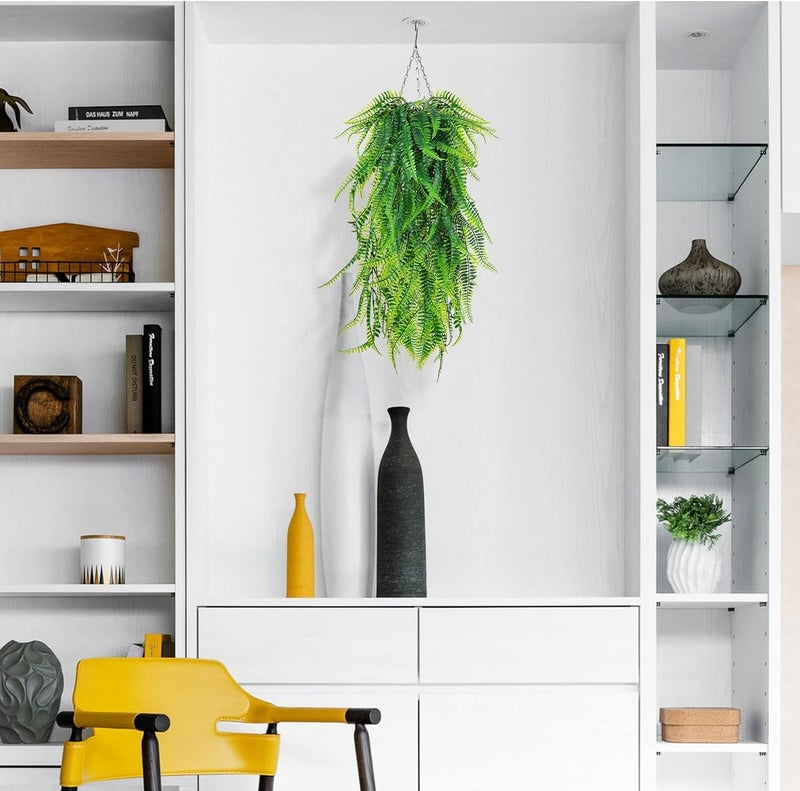 Dekorly Artificial Vines Fake Greenery Garland Willow Leaves Faux Hanging Plants Trailing Weeping Ivy Drooping Hanging Vines Faux Plants Realistic (Design-C, 65CM) - Image 4